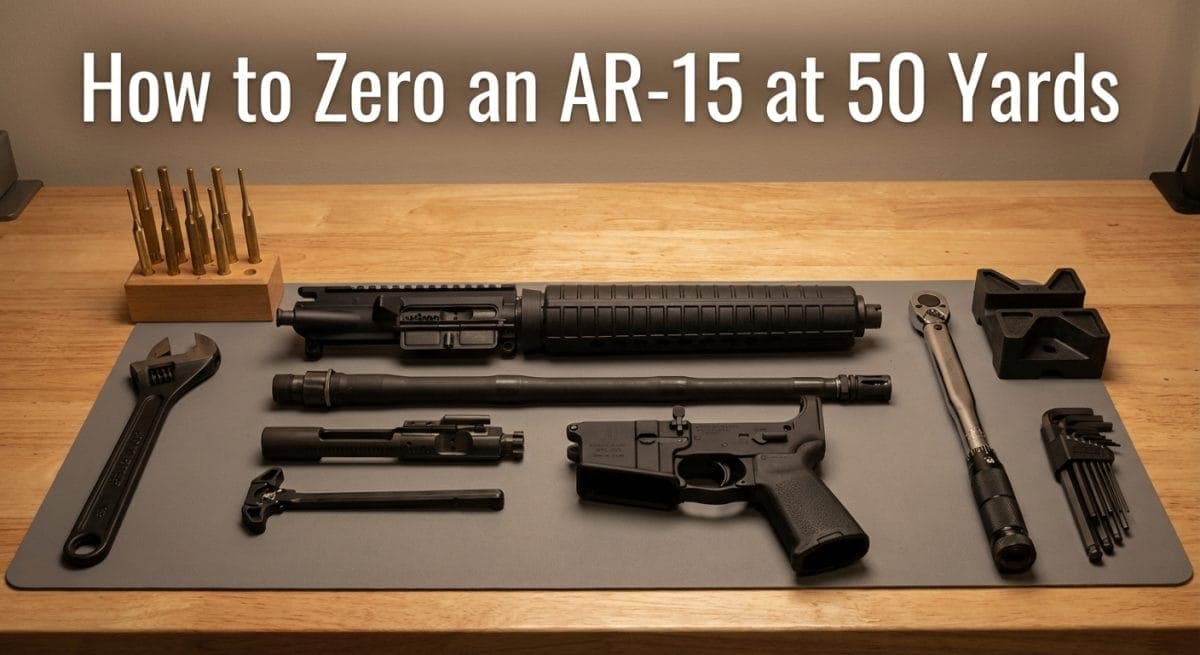 How to Zero an AR-15 at 50 Yards