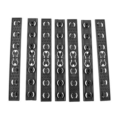 Ar-15 Keymod Flat Panel Cover Polymer - Flat Panel Cover Keymod Polymer Black 5.5"