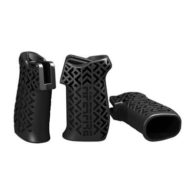 Ar-15 HipergripA(R) Pistol Grips - Ar-15 HipergripA(R)t Textured Pistol Grip Polymer Black