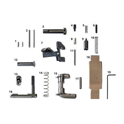 Ar-15 Super Duty Lower Parts Kits - Ar-15 Super Duty Lower Parts Kit Ddc