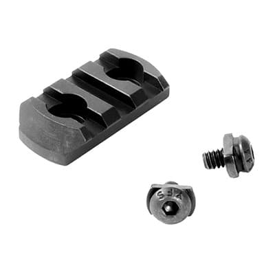 Picatinny Accessory Rails M-Lok Attachment - Picatinny Accessory Rail For M-Lok Handguards, 3 Slots