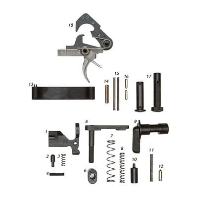Ar-15 Lower Parts Kit W/ Act Trigger