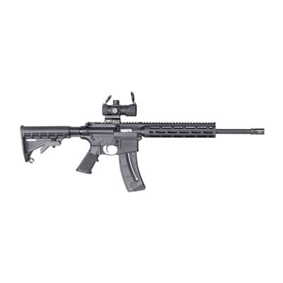 Smith & Wesson M&P 15-22 Sport 22 Long Rifle Semi-Auto Rifle With Red/Green Dot - M&P 15-22 Sport 22lr 16.5" Bbl (1)25rd W/Red Green Dot Optic