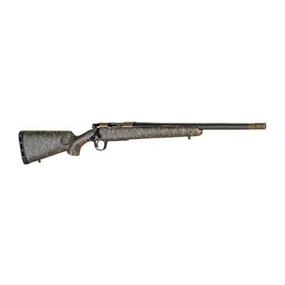 Christensen Arms Ridgeline 450 Bushmaster Bolt Action Rifle - Ridgeline Brnt Brnz 450 Bushmaster 20" Grn W/Blk & Tan 4rd