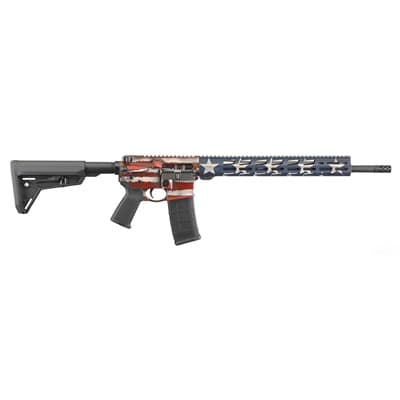 Ar-556(R) Mpr 5.56x45 Nato Semi-Auto Rifle - Ar-556 Mpr 5.56x45 Nato 18" Bbl (1)30rd Mag American Flag