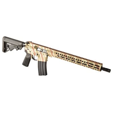 M4-Exo3 5.56x45mm Nato Semi-Auto Rifle - M4-Exo3 5.56 Nato 16" Bbl (3) 30-Rd Mag Desert Tiger Stripe