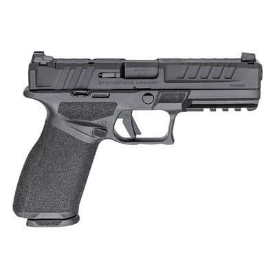 Echelon 9mm Luger Semi-Auto Handgun - Echelon 9mm Luger 4.5" Bbl (2)15rd Mags U-Notch Sights Black
