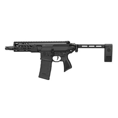 Mcx Rattler Lt 300 Aac Blackout Semi-Auto Handgun - Mcx Rattler Lt 300 Blackout 6.75" Bbl (1)30rd Black W/Brace