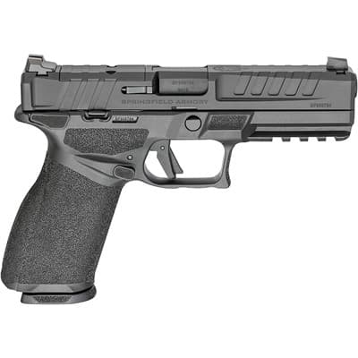 Echelon 9mm Luger Semi-Auto Handgun - Echelon 9mm Luger 4.5" Bbl (2)15rd Mags Black Manual Safety