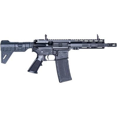 American Tactical Milsport Hga 5.56x45mm Nato Semi-Auto Handgun - Milsport Hga 5.56 Nato 7.5" Bbl (1)30rd Mag Black