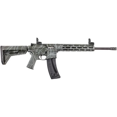 Smith & Wesson M&P 15-22 Sport 22 Long Rifle Semi-Auto Rifle - M&P 15-22 Sport 22lr 16.5"bbl (1)25rd Mag Odg Topo Finish