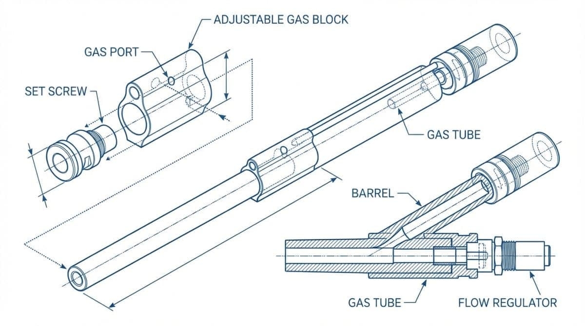 Adjustable Gas Block
