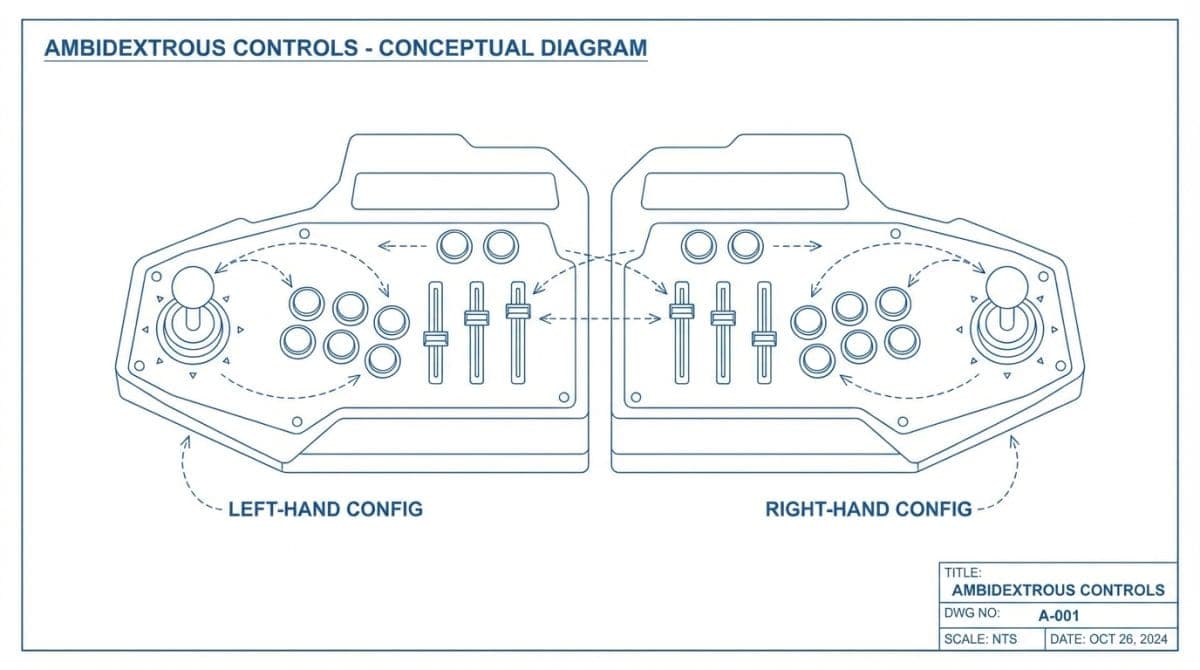 Ambidextrous Controls