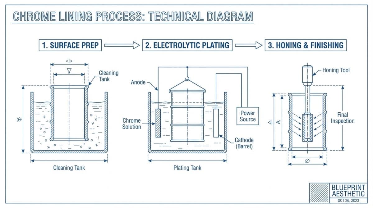 Chrome Lining Process