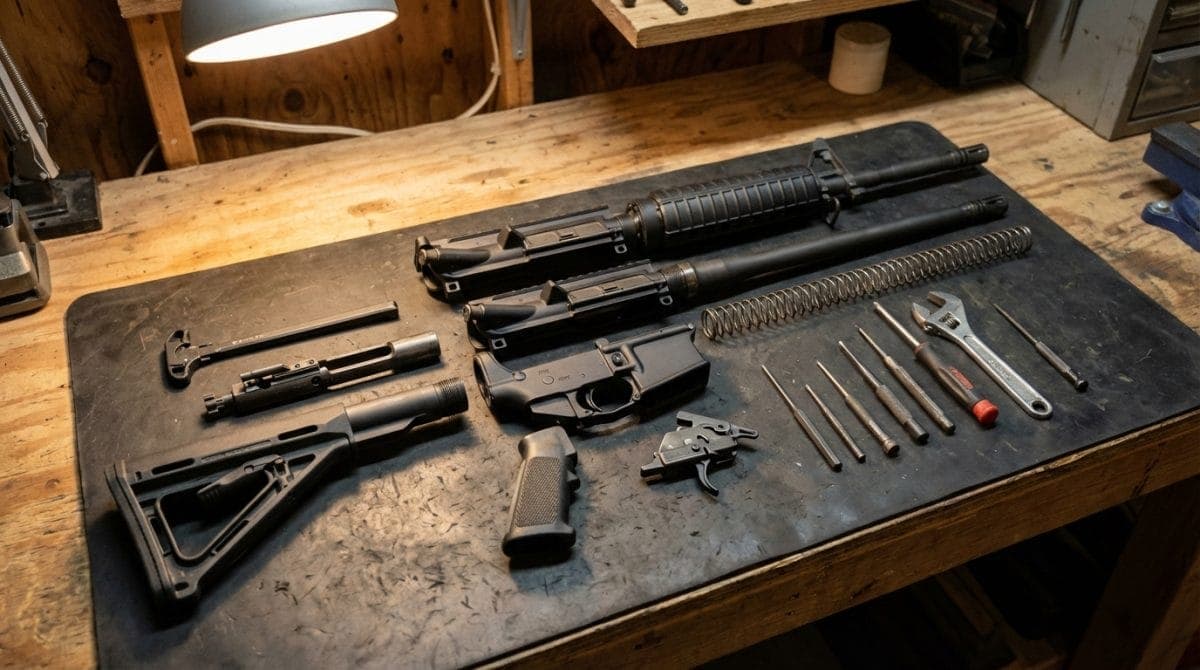 How to Stake an AR-15 Castle Nut