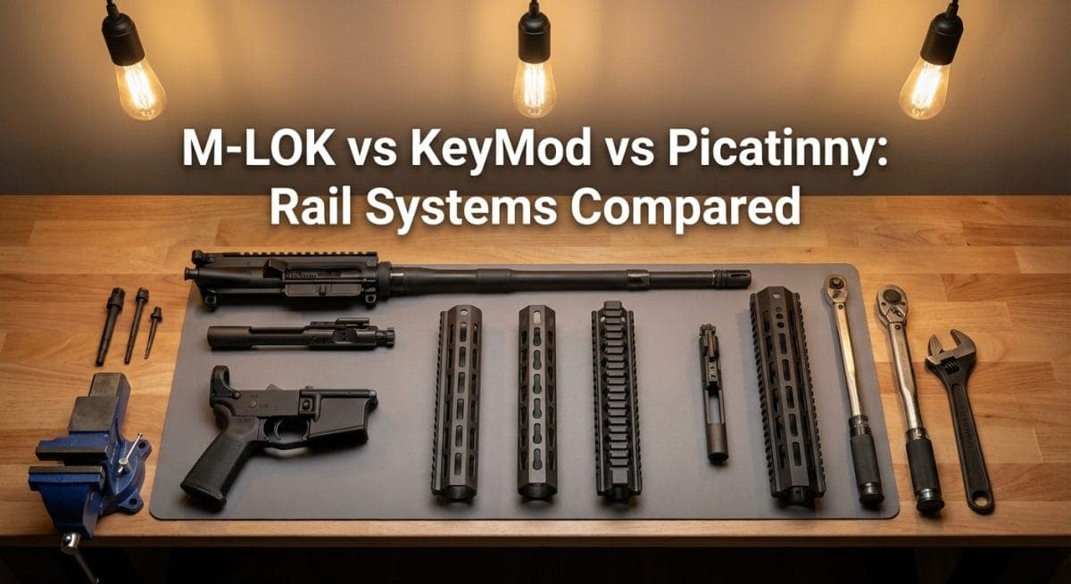 M-LOK vs KeyMod vs Picatinny: Rail Systems Compared