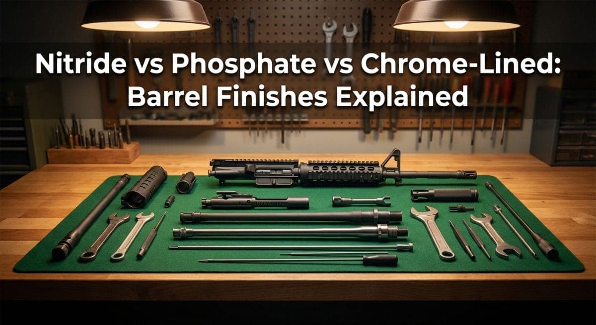 Nitride vs Phosphate vs Chrome-Lined: Barrel Finishes Explained