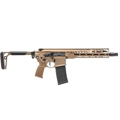 Mcx-Spear Lt Ir 5.56x45 Nato Sbr Semi-Auto Rifle - Mcx-Spear Lt Ir 5.56x45 Nato 11.5" Bbl (1)30rd Mag Coyote