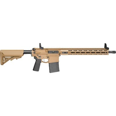 Saint(R) Victor V2 308 Winchester Semi-Auto Rifle - Saint Victor V2 .308 Win 16" Bbl (1)20rd Mag Coyote Brown