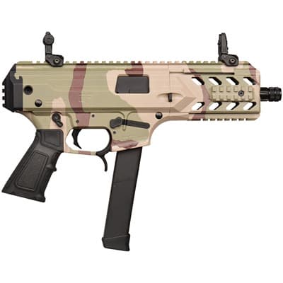 Gforce Arms Blade6 9mm Luger Semi-Auto Handgun - Blade6 9mm Luger 6"bbl (1)33rd Mag Camo