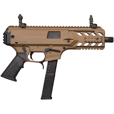 Gforce Arms Blade6 9mm Luger Semi-Auto Handgun - Blade6 9mm Luger 6"bbl (1)33rd Mag Flat Dark Earth